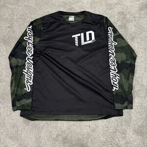 Troy Lee Designs Skyline Camo Long Sleeve Mountain Bike Jersey Mens XL